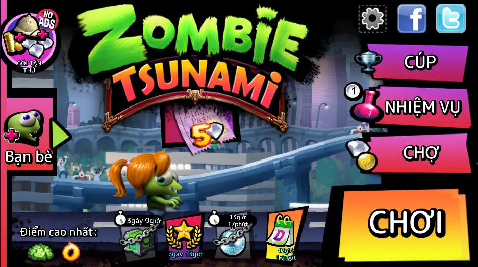 Zombie Tsunami MOD APK