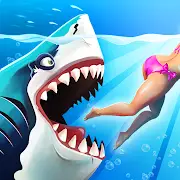 Hungry Shark World MOD APK v6.2.1 (Vô hạn tiền, mở khóa cá mập)