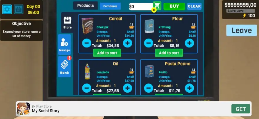 Manage Supermarket Simulator Mod APK