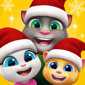 My Talking Tom Friends MOD APK v3.7.0.12142 (Vô hạn tiền)