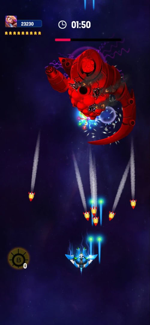 Game Bắn Ruồi Space shooter MOD APK